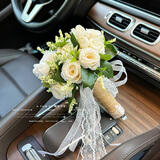 京东鲜花新婚领证登记结婚手捧花新娘高级感仿真花假花婚纱婚礼拍照摄影