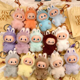 BULALA三代拉布拉布娃娃渐变色前方高能马卡龙潮玩生日礼物可乐 4.0迷你【A-Z】款式下单备注