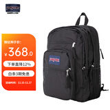 JANSPORT杰斯伯双肩包电脑包男背包书包女大学生包 47JK008 黑色