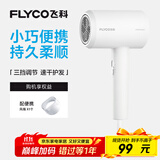 飞科 FLYCO 电吹风机宿舍用 柔风负离子恒温护发 家用冷热大风量快速干发吹风筒FH6290 1800W