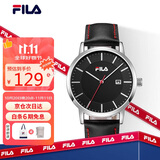 斐乐（FILA）手表男款针扣式皮革表带男士时尚运动石英学生手表 FLM38-793-001