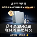 史密斯（A.O.SMITH）佳尼特蓝鲸净水机家用净水器直饮机一体机厨下8年RO膜京东自营实测1700GCR4000AE1国家补贴