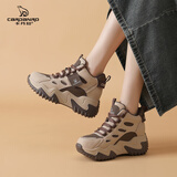 卡丹路2025新款雪地靴女大码41东北大棉鞋冬季防滑加绒加厚运动鞋不挤脚