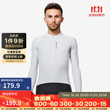 迪卡侬公路自行车骑行服男防风长袖户外运动骑行衣轻量化防晒衣 Racer竞赛骑行长袖_防UV款(新老款随机发货) L