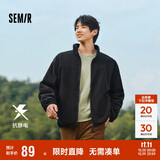 森马（Semir）夹克男冬抗静电外套摇粒绒情侣上衣109724108203