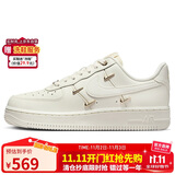 耐克NIKE板鞋女空军一号 AIR FORCE 1运动鞋FV3654-111帆白39
