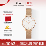 丹尼尔惠灵顿（DanielWellington）DW手表女 简约欧美表钢带石英女士手表生日礼物送女友DW00100219