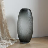 智宙【热卖】菩提落地富贵竹客厅摆件醒花龙柳南天竹玻璃花瓶水培花盆 【热卖】菩提【烟灰】