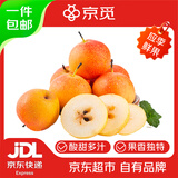 京觅 辽宁鞍山南果梨净重4.5斤单果90g+整箱 南国香水梨水果源头直发