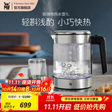 WMF福腾宝不锈钢 玻璃可调温电茶壶烧水壶保温茶壶电热水壶 1L