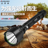 迈思路（MAX LOAD）强光手电筒远射超亮户外超长续航充电便携式家用多功能应急手电灯 手电筒+1条18650并联锂电池+直充