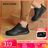 斯凯奇（Skechers）男士皮鞋秋季商务男鞋高档休闲鞋软底通勤板鞋210835