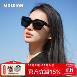 MOLSION陌森潮流太阳镜女2025明星同款大框墨镜男方框偏光MS3129&MS3128 MS3129C10 偏光