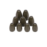 钓之屋 高比重带管钨钢坠路亚铅坠钓鱼配件路亚竞技德州钓组 7g（2枚/包）