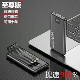 恰设适用vivo充电宝3C认证快充移动电源x100/x90s便携手机x80超大容量20000毫安iqoo闪充可上飞机 魔幻黑【66W超级快充】自带线尊享版 20000mAh