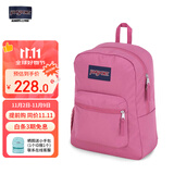 JANSPORT杰斯伯双肩包男背书包女休闲学生校园包 47LWEW6 黑梅粉