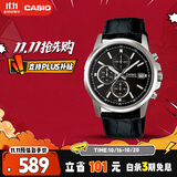 卡西欧（CASIO）手表男三盘休闲简约学生考试石英日韩表送男友礼物MTH-5001L-1A