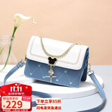 爱情海牛皮包包女包斜挎包品牌单肩包小方包生日礼物高级感送女友老婆