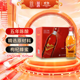 和酒 金色年华五年陈 半干型 上海老酒 375ml*8瓶 上海老酒热卖商品
