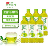 三得利（Suntory）伊右卫门绿茶饮料600ml*6瓶日本进口福寿园饮料0卡无糖0脂绿茶