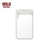 无印良品（MUJI）可自由组合 收纳包 包包女包斜挎包 防水款 灰白色
