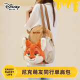 迪士尼（Disney）疯狂动物城尼克萌友同行单肩包可爱玩偶实用包生日礼物送女友闺蜜