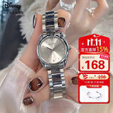 迪士尼（Disney）女款手表简约时尚ins风钢带腕表轻奢小众女士手表生日情人节礼物