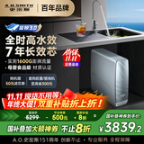 史密斯（A.O.SMITH）佳尼特蓝鲸净水机家用净水器直饮机一体机厨下7年RO膜京东自营实测1600GCR3600AE1国家补贴