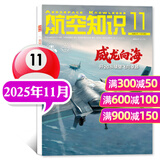 【2025年11月新】航空知识杂志（2026全年/半年订阅可选）问天少年航空航天知识杂志军事武器飞机科技科普期刊非过刊K 新！25年11月【威龙向海】