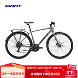 捷安特（GIANT）Escape 2 City Disc城市休闲通勤健身16速平把公路自行车 Metal 700C×535MM L 建议180-190cm