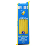 得科（DE CECCO）意大利面直面500g细面粗面12号加粗幼身形意面spaghetti 12#加粗幼身面