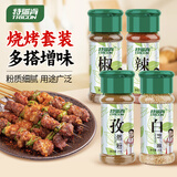 特瑞肯塑料瓶孜然粉35克+辣椒粉30克+椒盐粉50克+白芝麻35克