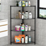 蜗家浴室三角架脸盆架置物架客厅洗手间卫生间收纳架多层落地式层架