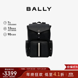 BALLY巴利【秋季焕新】男包双肩包电脑包旅行包6303962 黑白条