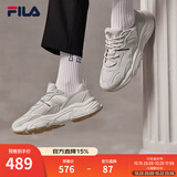 斐乐（FILA）跑步鞋老爹鞋男子跑步鞋MARSⅡ火星二代情侣款复古运动鞋休闲鞋 南极灰/雾灰-AN-F12M141116F 40.5