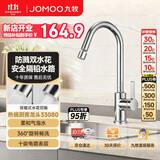 九牧厨房水龙头双水花带起泡器厨房龙头防溅水可旋转洗菜盆龙头33080