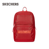 斯凯奇（Skechers）大容量双肩包学生书包通勤电脑包男女同款休闲背包