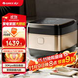 大松（TOSOT）格力电饭煲4-5人家用电饭锅4L微压力4段IH加热智能多功能煮粥煲汤带蒸屉健康发芽饭政府补贴40X80C