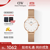 丹尼尔惠灵顿（DanielWellington）DW手表女 简约欧美表钢带石英女士手表生日礼物送女友DW219