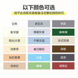 嘉宝莉（CARPOLY）外墙漆乳胶漆防水防晒翻新涂料白色外墙防水涂料新家园1kg选色 