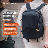 PGYTECH相机包OneGoLite蒲公英摄影包双肩包大容量防泼溅防刮耐磨轻量出行出差包 OneGo Lite摄影包16L（哑光黑）