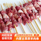 蒙盛君粮 内蒙古羊肉串 5串 BBQ露营户外烧烤食材 源头直发