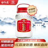 红荔牌米香型白酒 50度浸泡酒5L 红荔红米酒广东米酒青梅药材养生酒泡酒