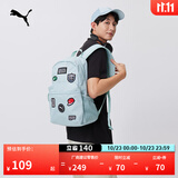 彪马（PUMA）官方 复古休闲双肩包书包 PATCH BACKPACK 079194 薄荷绿-05 OSFA/均码