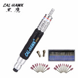 CAL-HAWK台湾黑鹰气动打磨机大扭力风磨笔 风动修磨笔 气磨笔 雕刻机笔式 CAL-370A（S52）