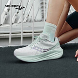 Saucony索康尼TRIUMPH 胜利22跑步鞋缓震运动鞋女子跑鞋 白绿 39