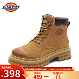 Dickies男士马丁靴高帮时尚男靴工装靴情侣靴男 土黄 47-男款