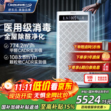 SOLEUSAIR【国家补贴】舒乐氏空气净化器除醛细菌流感病毒宠物吸附猫毛异味过敏原消毒机净化机A10