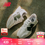 NEW BALANCENB327 官方休闲鞋男鞋女鞋情侣秋冬舒适轻便百搭运动鞋复古绿 白色/灰白色 MS327ASN 43 (脚长27.5cm)