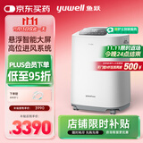 鱼跃（Yuwell）5L升医用制氧机吸氧机氧气机家用高清大屏轻音带雾化新国标7F-5GW